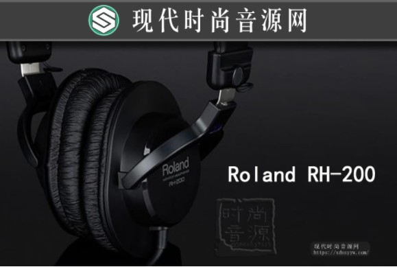 罗兰Roland RH-200 监听 专业录音立体声耳机 头戴式