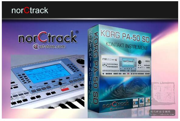 norCTrack KORG PA-50 SD KONTAKT科肯PA50音色库