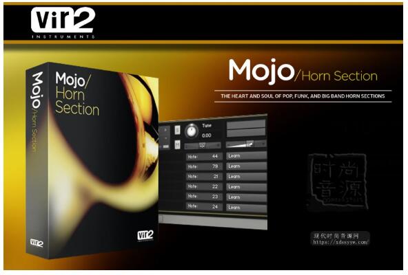 Vir2 Instruments Mojo Horn Section KONTAKT顶级黄铜音色库