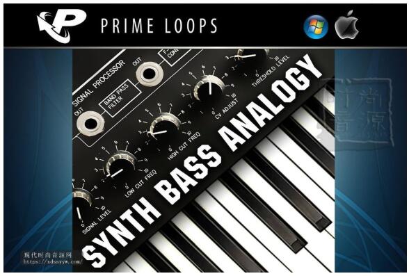 Prime Loops Synth Bass Analogy-低音合成器素材