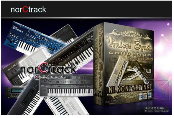 norCTrack Vintage Synth Collection KONTAKT 电子合成器音色