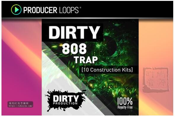 Dirty Production Dirty 808 Trap Kits WAV MiDi