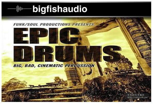 Big Fish Audio Epic DrumsKONTAKT_史诗打击乐音源