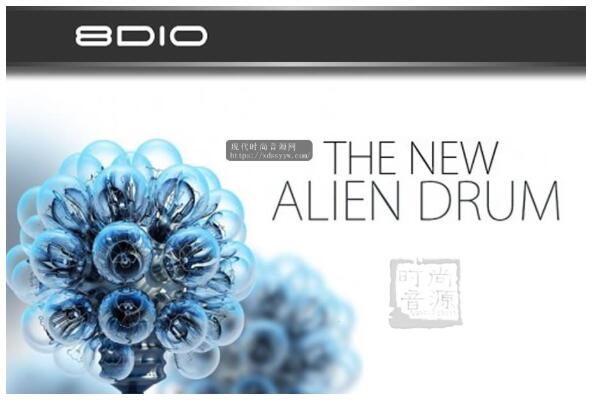 8Dio The New Alien Drum KONTAKT 外星人鼓