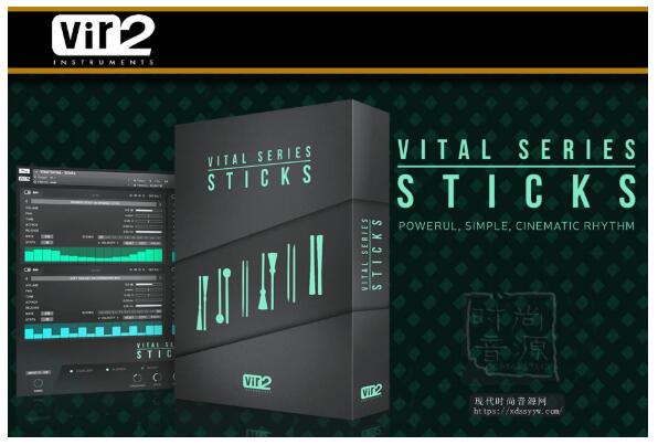 Vir2 Instruments Vital Series Sticks KONTAKT各种打击声音