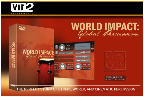 Vir2 Instruments World Impact Global Percussion世界节奏音色
