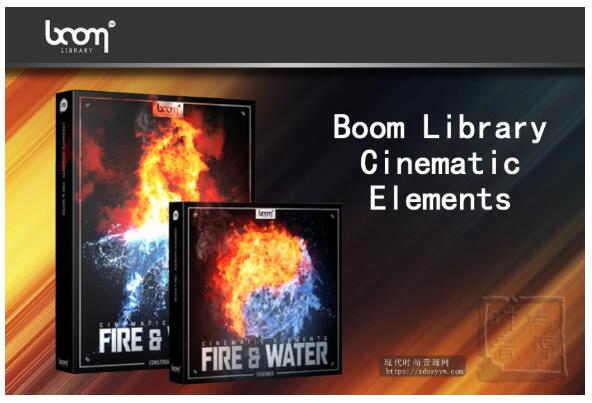 Boom Library Cinematic Elements Fire & Water Bundle WAV电影音效
