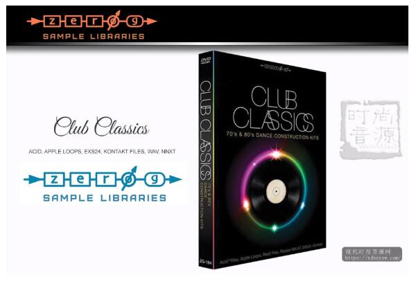 Zero-G Club Classics Volume 3 KONTAKT现代电子俱乐部素材