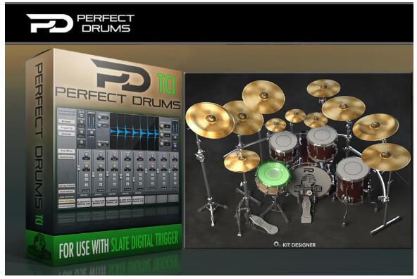 虚拟鼓乐器Naughty Seal Audio Perfect Drums 1.6.0 Win MAC 含音色库