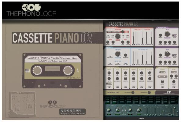 THEPHONOLOOP Cassette Piano.02 v2.0 KONTAKT盒式钢琴