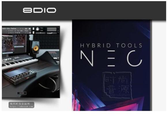 8Dio Hybrid Tools NEO KONTAKT-电子流行音源包