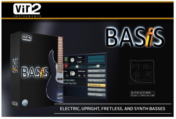Vir2 Instruments BASiS Library KONTAKT 顶级贝司音色