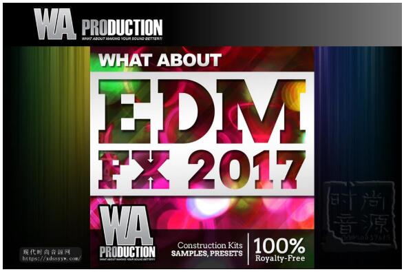 WA Production What About EDM FX 2017 WAV KONTAKT