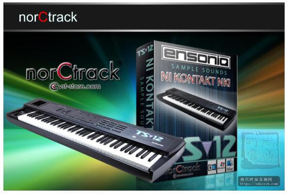 norCTrack Ensoniq TS-12 KONTAKT电子合成器音色