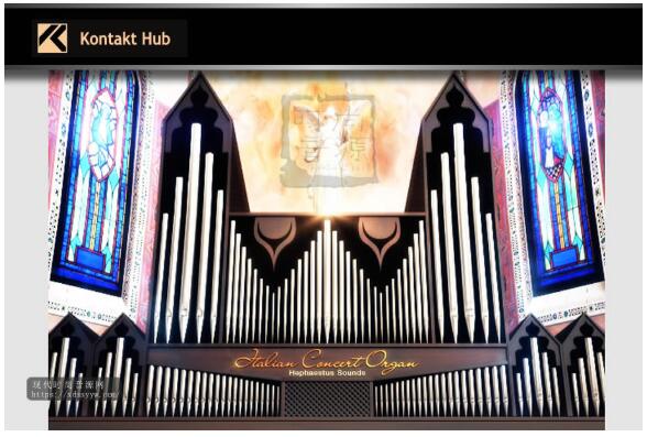 Hephaestus Sounds Italian Concert Organ v2.0.KONTAKT意大利音乐会管风琴