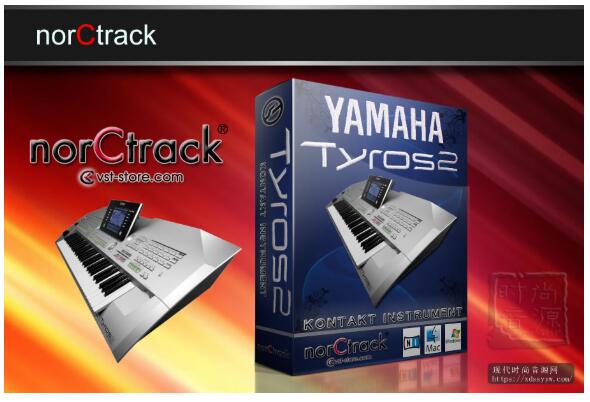 norCTrack Yamaha TYROS 2 KONTAKT电子合成器音源