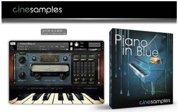 Cinesamples Piano in Blue v2.3b KONTAKT蓝色钢琴 2
