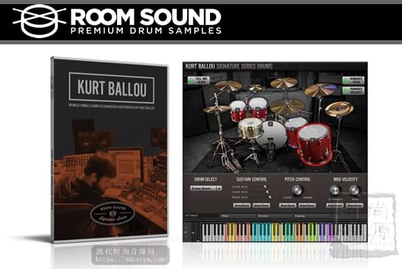 Room Sound – Kurt Ballou Signature Series Drums KONTAKT原声鼓套装