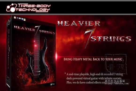Three-Body Tech Heavier7Strings v1.5.1 WiN超重金属吉他