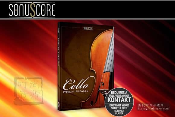 Sonuscore Lyrical Cello Phrases KONTAKT极致抒情大提琴音源