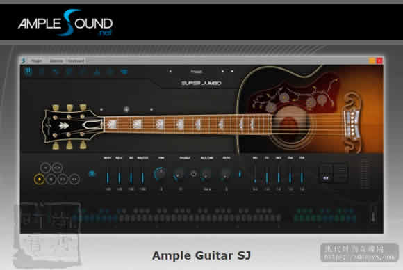 Ample Guitar SJ III W7/8/10. 64bit 第三代美式民谣吉他