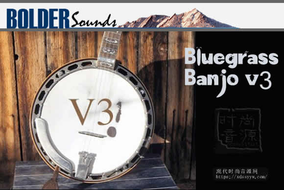 BolderSounds Bluegrass Banjo v3 KONTAKT班卓琴
