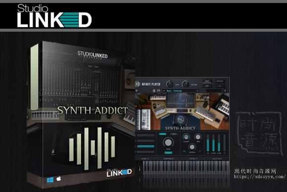 StudioLinked Infiniti Expansion Synth Addict老式综合模拟合成器