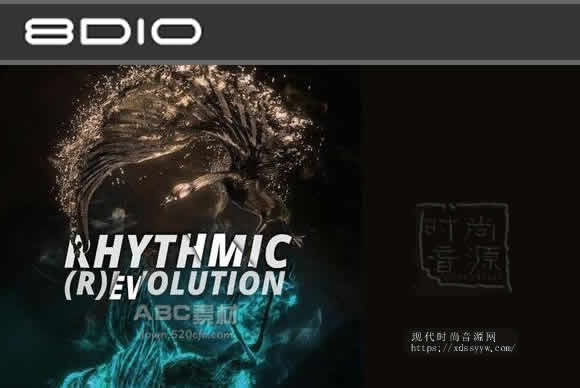 8Dio Rhythmic REvolution KONTAKT影视节奏鼓组打击音源