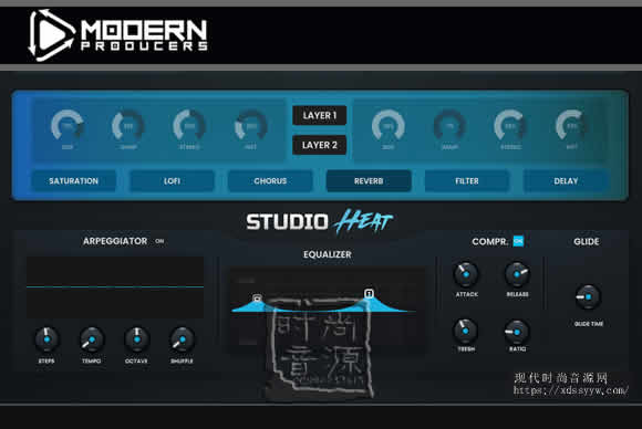 Modern Producers Studio Heat 1.0.0 PC MAC热门制作工具
