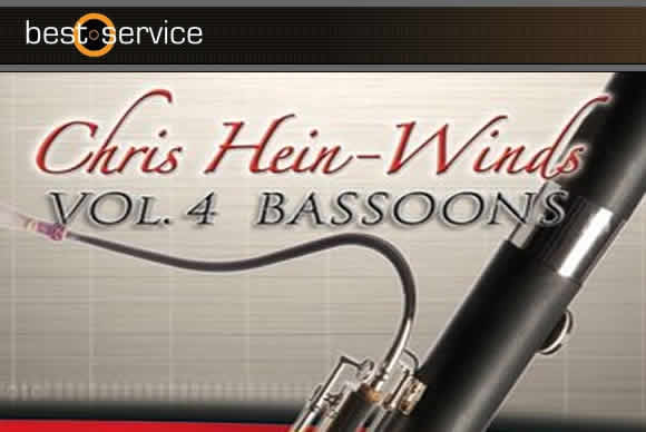 Best Service Chris Hein Winds Vol.4 Bassoons KONTAKT巴松吟唱