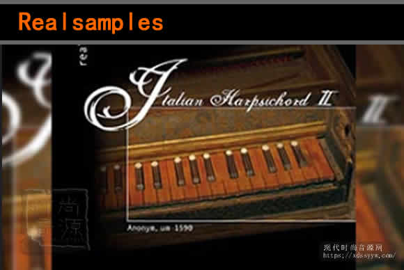 Realsamples German Harpsichord 1738德国大键琴