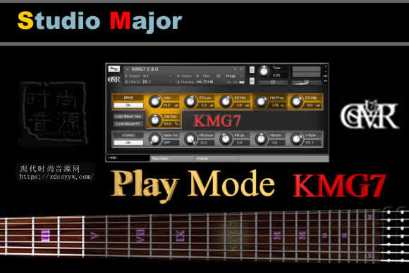 Studio Major 7th KMG7 Heavy Metal Guitar v2.9.0 KONTAKT重金属吉他