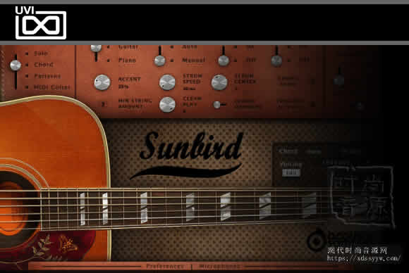Acoustic Samples Sunbird UVI Falcon吉布森蜂鸟原声吉他