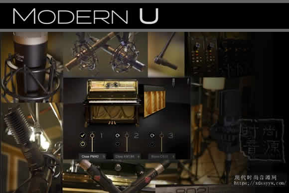 Vi Labs Audio MODERN U for Falcon全新工作室立式钢琴