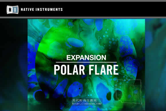 Native Instruments Polar Flare Expansion冰川有机电子