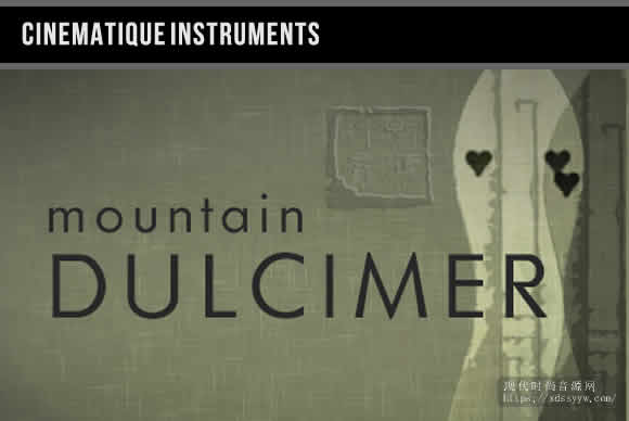 Cinematique Instruments Mountain Dulcimer KONTAKT山地扬琴