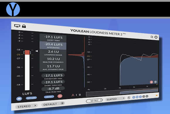 Youlean Loudness Meter 2 PRO v2.5.2 PC响度动态计量
