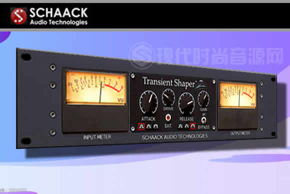 Schaack Audio Transient Shaper v2.5.3 Mac瞬态整形动态效果