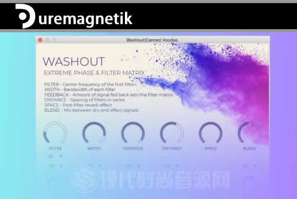Puremagnetik Washout v1.0.1 VST AU WiN OSX滤波器和相位器