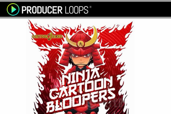 Cartoon Audio Ninja Cartoon Bloopers WAV卡通音频忍者卡通小丑循环素材包