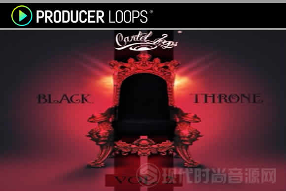 Cartel Loops Black Throne Vol 2 WAV MiDi嘻哈循环素材包