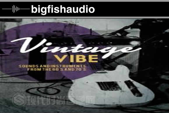 Big Fish Audio Vintage Vibe KONTAKT 复古氛围合成器音源