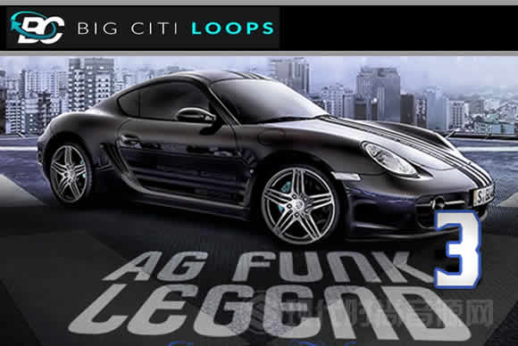Big Citi Loops A G Funk Legend 3 WAV MiDi