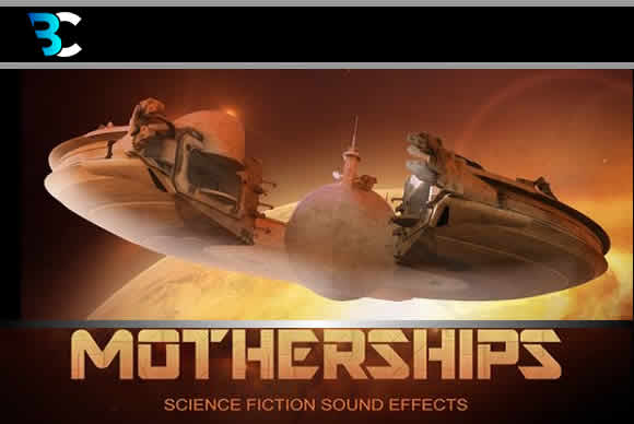 Bluezone Corporation Motherships Science Fiction Sound Effects WAV母舰科幻音效