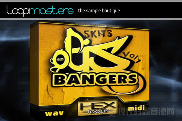 Hex Loops Otis Bangers Vol 1 WAV MiDi多格式流行样品循环素材