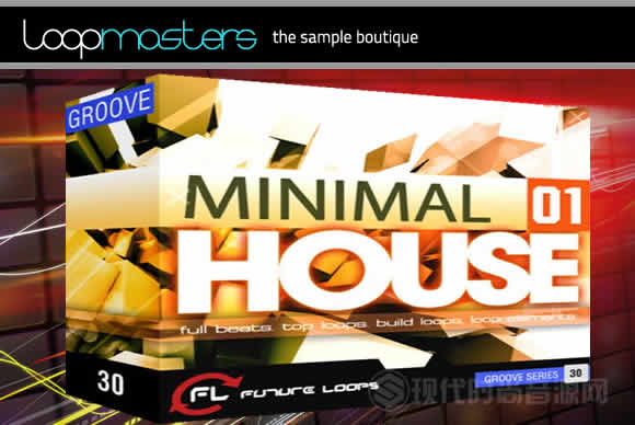 Future Loops Minimal House 01 WAV REX2多格式流行样品循环素材