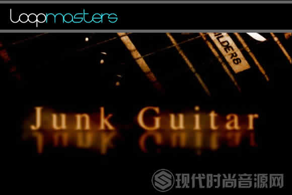 Junk Spider Junk Guitar GarageBand多格式流行音频样品循环素材