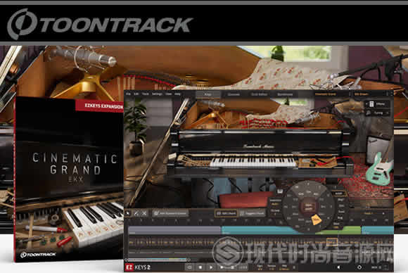 Toontrack EZkeys Cinematic Grand v1.2.5 PC电影大钢琴