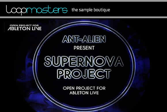 Speedsound Ant Alien Supernova For Ableton Live Project流行样品循环素材