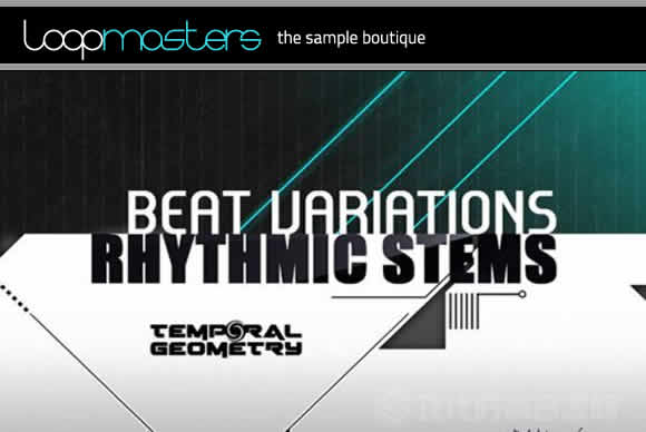 Temporal Geometry Rhythmic Stems Beat Variations WAV流行节拍变奏样品循环素材